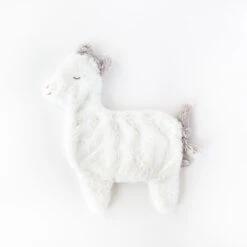 Dimpel Lulu L'alpaga Doudou Plat Blanc 30 Cm