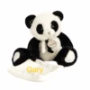 Baby'Nat - Mon P'tit Panda Peluche Avec Doudou Noir Blanc 25 Cm -Moulin Roty Peluche Boutique 1 3