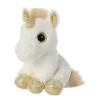 Aurora Conte Féérique Mini Peluche Twinkle La Licorne Or Blanc 18 Cm -Moulin Roty Peluche Boutique 60836