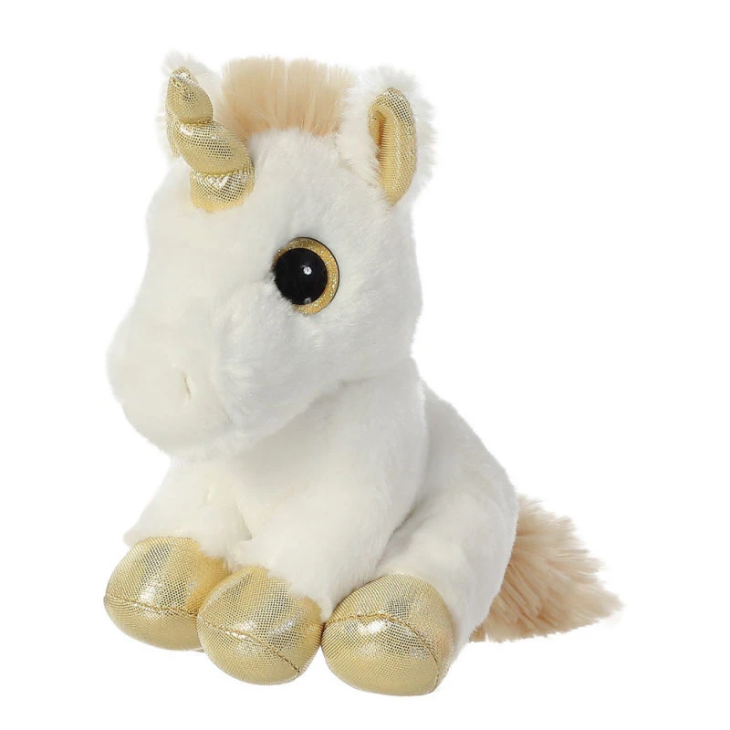 Aurora Conte Féérique Mini Peluche Twinkle La Licorne Or Blanc 18 Cm 3 Aurora Conte Féérique Mini Peluche Twinkle La Licorne Or Blanc 18 Cm