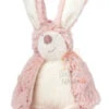 Moulin Roty Collection La Bande à Basile Hochet Doudou Lapin Rose Blanc -Moulin Roty Peluche Boutique bande20a20basile20hochet20lapin20rose20blanc