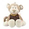 Noukie's Bill & Bono Doudou Peluche Singe Marron Bandana Beige -Moulin Roty Peluche Boutique bill20et20bono20peluche20singe20marron20bandana20beig