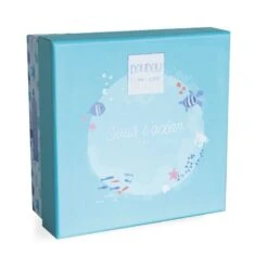 Doudou Et Compagnie - Sous L'océan Poisson Vert Avec Doudou 20 Cm -Moulin Roty Peluche Boutique dc1 1