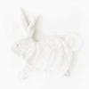 Dimpel Emma Le Lapin Doudou Blanc 30 Cm -Moulin Roty Peluche Boutique emma20lapin20plat20blanc203020cm