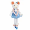 Doudou Et Compagnie - Fais Un Voeu Peluche Souris Bleu Orange -Moulin Roty Peluche Boutique fais20un20voeu20peluche20souris20bleu20orange