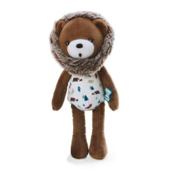 Kaloo - Filoo - Gaston L'ours Peluche 25 Cm Marron Blanc