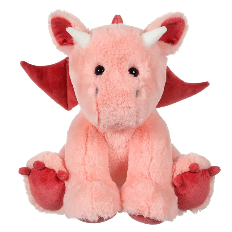 Gipsy Floppy Peluche Dragon Rose 30 Cm 3 Gipsy Floppy Peluche Dragon Rose 30 Cm