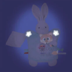 Kaloo Imagine Doudou Marionnette Lapin Blanc Bleu 25 Cm -Moulin Roty Peluche Boutique imagine20marionnette20lapin20blanc20bleu202520cm 3