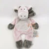 Noukie's - Lola La Vacache Doudou Plat Rose Gris 20 Cm -Moulin Roty Peluche Boutique img111119