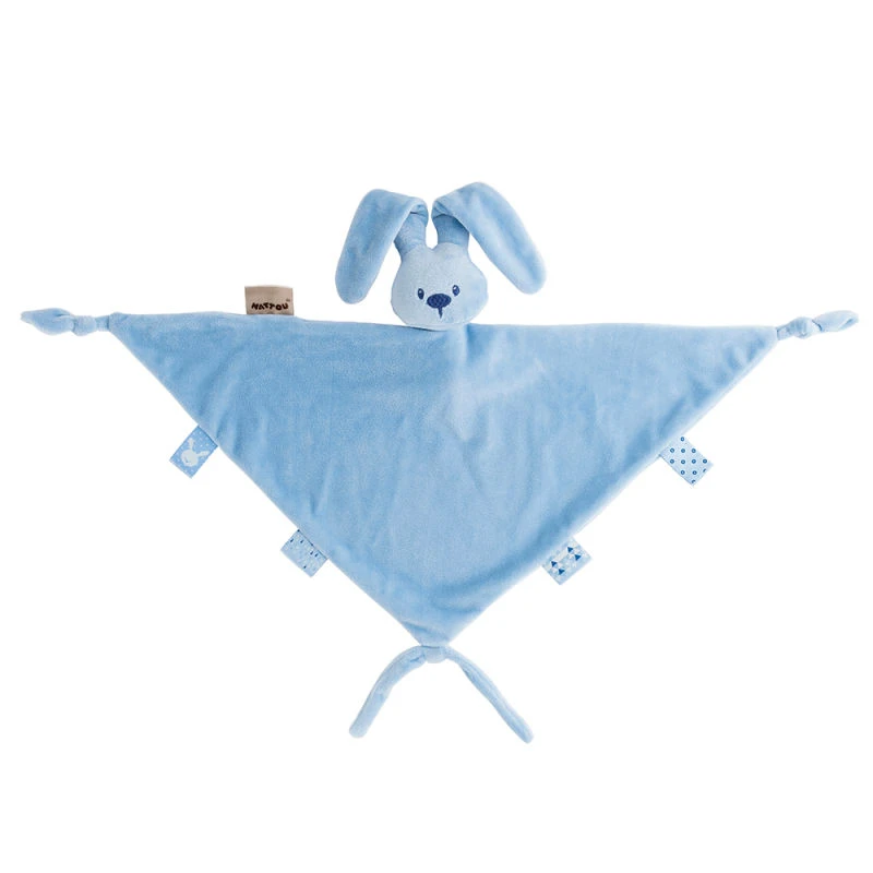 Nattou Lapidou Maxi Doudou Lapin Bleu Jeans 3 Nattou Lapidou Maxi Doudou Lapin Bleu Jeans