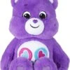 Les Bisounours - Peluche Ours Tougentille Violet Coeur 30 Cm -Moulin Roty Peluche Boutique les20bisounours2020peluche20ours20tougentille20violet20coeur203020cm