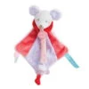 Baby'Nat - Les Super Doudous - Attache-sucette Souris Rose 20 Cm -Moulin Roty Peluche Boutique les20super20doudous2020attachesucette20souris20rose202020cm