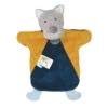 Baby'Nat - Doudou Marionnette Loup Jaune Bleu 25 Cm 1 Baby'Nat - Doudou Marionnette Loup Jaune Bleu 25 Cm -Moulin Roty Peluche Boutique marionnette20loup20jaune20bleu202520cm