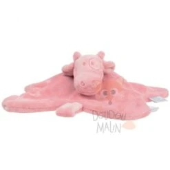 Noukie's Mix & Match Doudou Plat Vache Rose Macaron