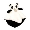 Baby'Nat - Mon P'tit Panda Doudou Plat Noir 25 Cm 1 Baby'Nat - Mon P'tit Panda Doudou Plat Noir 25 Cm -Moulin Roty Peluche Boutique mon20ptit20panda20plat20noir202520cm