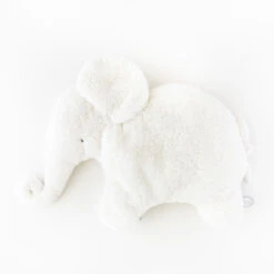 Dimpel Oscar L'éléphant Peluche Blanc 50 Cm