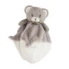 Baby'Nat - Pap'ours Doudou Plat Ours Gris 25 Cm -Moulin Roty Peluche Boutique papours20plat20ours20gris202520cm