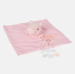 Peppa Pig - Doudou Plat Cochon Rose 30 Cm