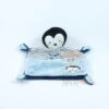 Mots D'enfants Doudou Plat Pingouin Bleu Mon Copain -Moulin Roty Peluche Boutique plat20pingouin20bleu20mon20copain