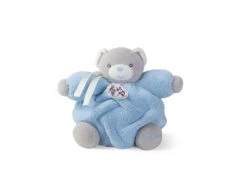Kaloo - Plume - Boîte à Musique Peluche Ours Bleu Gris 18 Cm
