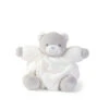 Kaloo - Plume - Peluche Ours Blanc Gris -Moulin Roty Peluche Boutique plume20peluche20ours20blanc20gris