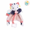 Baby'Nat - Pollen Le Chat - Doudou Attache-sucette Rose 20 Cm -Moulin Roty Peluche Boutique pollen20chat2020attachesucette20rose202020cm