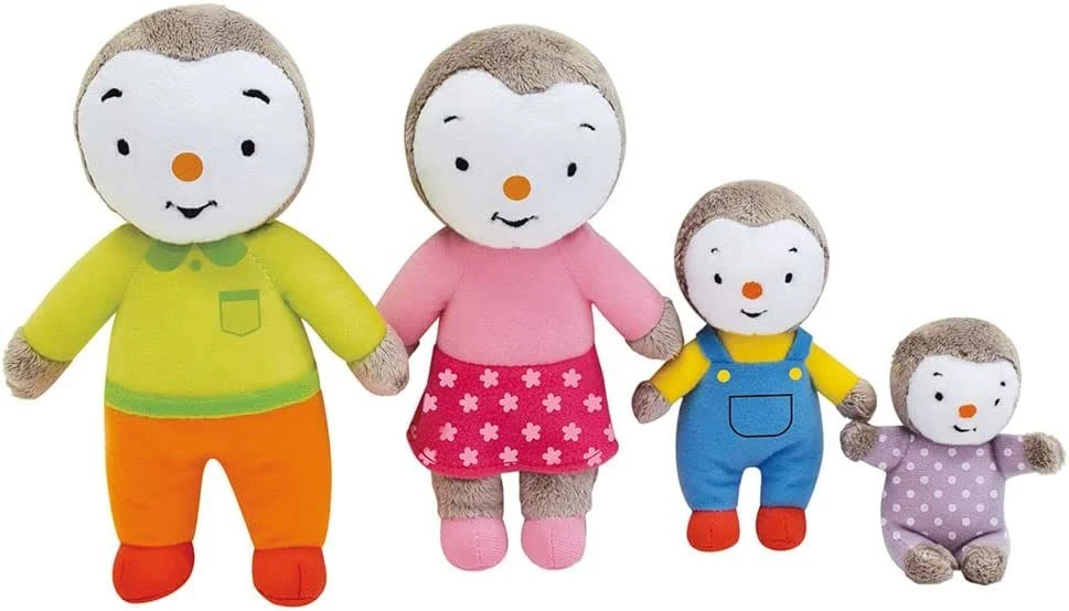 Jemini - T'choupi Coffret 4 Peluches Famille 4 Jemini - T'choupi Coffret 4 Peluches Famille â Image 2