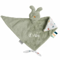 Nattou - Tipidou - Maxi Doudou Lapin Vert 40 Cm