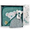 Doudou Et Compagnie - Yoca Le Koala - Set Doudou + Cape De Bain 80 X 80 CM -Moulin Roty Peluche Boutique yoca20koala2020set202020cape20bain208020x208020cm